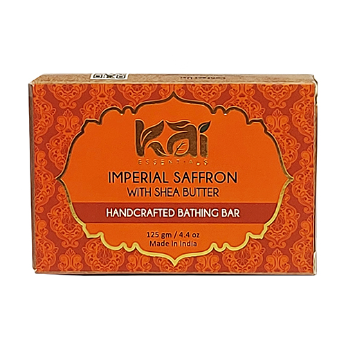 Мыло крафтовое ручной работы "Императорский шафран и масло ши" 125 г, Kai Essentials Мыло крафтовое ручной работы "Императорский шафран и масло ши" 125 г, Kai Essentials